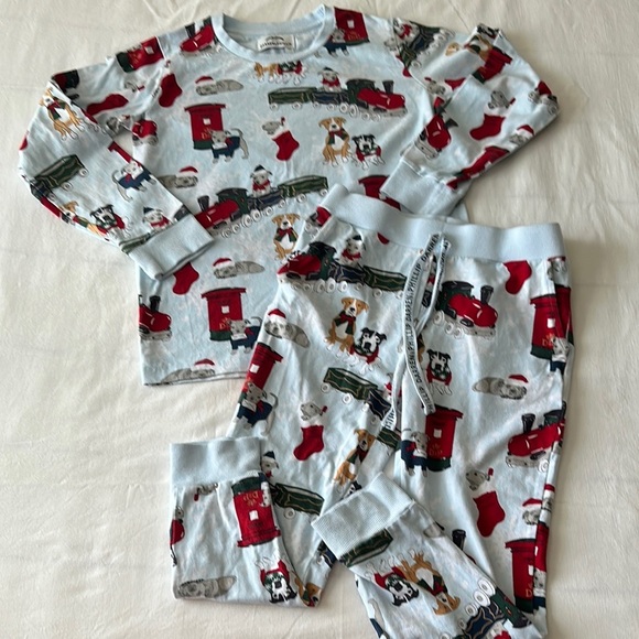 Darren & Phillip Other - Darren & Phillip SANTA PAWS KID'S LONG PJ SET Unisex EUC
